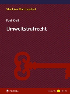 cover image of Umweltstrafrecht